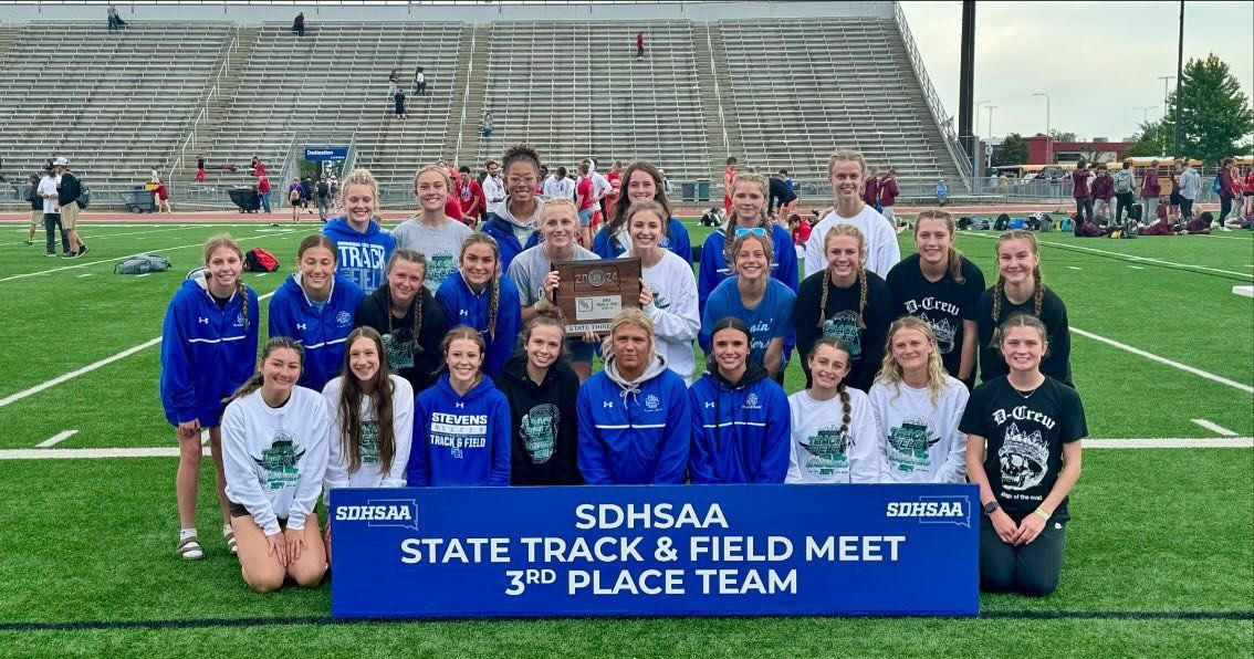 The girls took thrid in State to finish up the year. 